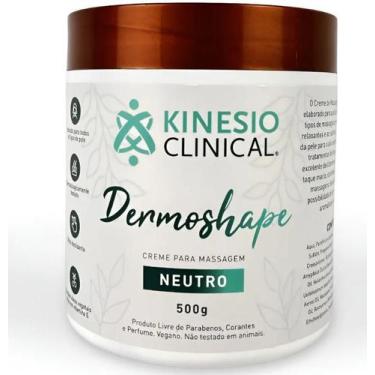 Imagem de Creme para Massagem Neutro Dermoshape KinesioClinical, 500g