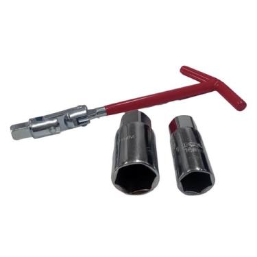 Imagem de Jogo de Chave de Vela Alongada 16-21mm Articulável Cinoy