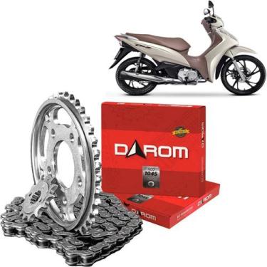 Imagem de Kit transmissao darom biz 100 12 a 15 (428hx108lx34tx14t)