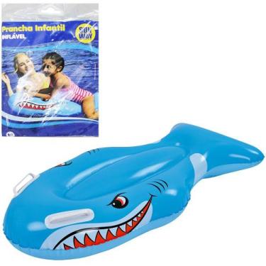 Imagem de Colchao / prancha inflavel infantil tubarao sun way 100x54cm - RIO DE 