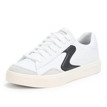 Imagem de Skechers Tênis feminino Eden Lx-Slick Talk, Branco/preto, 38