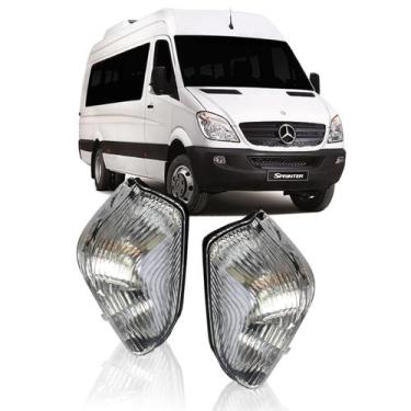 Imagem de Par Pisca Seta Retrovisor Sprinter 2013 2014 2015 Fitam
