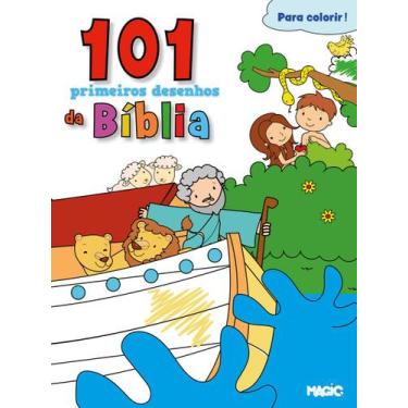 Imagem de Livro - Bíblia - 101 Primeiros Desenhos Para Colorir