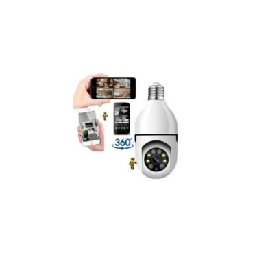 Imagem de Camera Ip Segurança Lampada Yoosee Panoramica Qualidade