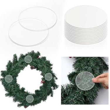 Imagem de Maasechs 12 peças de almofada de guirlanda de outono, protetor de porta de Halloween, adesivo de feltro de outono, antiderrapante, guirlanda, forro de guirlanda, evita proteção decorativa para