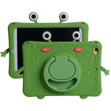 Imagem de Capa de desenho animado para iPad Pro 11/10 polegadas/iPad Air 4, MONEHOYSY com suporte de silicone macio fofo [à prova de quedas, à prova de choque, antiderrapante] Capa traseira com suporte traseiro