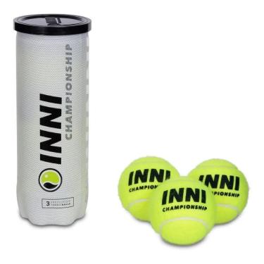 Imagem de 2X Bola De Tênis Inni Master - 1 Tubo Com 3 Bolas