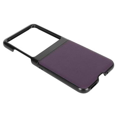 Imagem de Generic CAPA PARA FLIP CELULAR, CAPA DOBRÁLEVEL EM CULO DE PROTESIÇÃO TOTAL ANTI-PEDA, TEXTURA LUXUOSA, AJUSTE PERPETO, Resistência a Arranhões PARA USO Diário (Roxo)