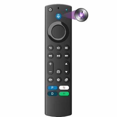 Imagem de Controle remoto de voz de substituição para Insignia, Toshiba, AMZ 2-Series, 4-Sereis, Omni, Pioneer, TCL, Hisense Smart TVs, 1 ano de garantia, compatível com TV Fire-Series/Google Devices