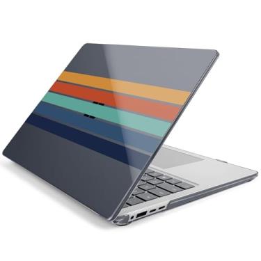 Imagem de Batianda Capa para laptop Microsoft Surface de 15 polegadas Copilot+ PC 2024 (7ª Ed) modelo 2037, capa dura durável e resistente a arranhões, com capa de teclado e protetor de tela, listras