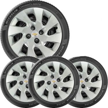 Imagem de 4X Calota Chevrolet Corsa Prisma Onix Aro 14 133Cb
