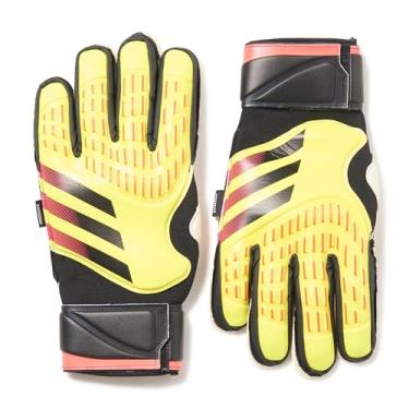 Imagem de adidas Luvas unissex para goleiro amarelo solar/preto/vermelho solar 12
