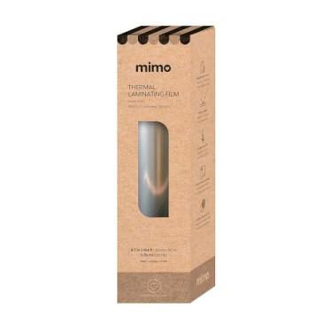 Imagem de Mimo – Filme BOPP Brilho para Laminação a Quente – Rolo 22 cm x 50 m – 20 mic – Acabamento Profissional para Papelaria e Encadernação