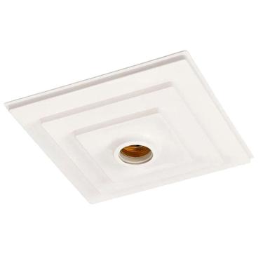 Imagem de Plafon Quadrado Branco Pq 20cm - 859001-500 - Pavilonis Plafonier Pq Branco Diam.20cm Vialux - 859001-500 - Pavilonis