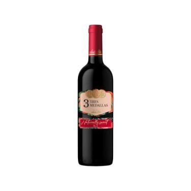 Imagem de Vinho Tinto Doce Santa Rita Tres Medallas Sweet Chile 750ml, Doce, Tin