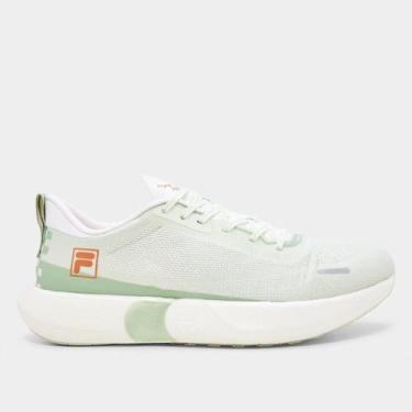 Imagem de Tênis Fila Kr7 Pro Speed Tech Feminino, Verde, Dourado, 35