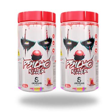 Imagem de Kit 2 Unidades Pré Treino Psicho Killer 294G Demons Lab