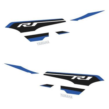 Imagem de Adesivo Protetor Tank Pad Yamaha YZF R1 2015 Lateral - Cromo Sign