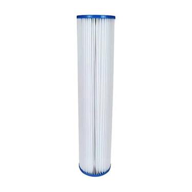 Imagem de Kit 2x Refil Plissado Lavável FDMA Big Blue 20" x 4.5" - Fdma Filtros