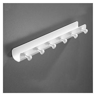 Imagem de Cabide montado na parede ganchos de roupas ganchos para chaves cabide gancho para casaco prateleiras de montagem na parede aço toalha de mão suporte de casaco ganchos para pendurar banheiro cozinha