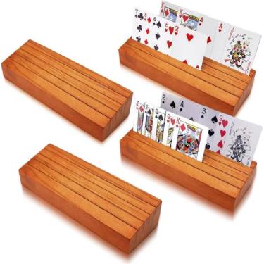 Imagem de Porta-cartas de baralho Hismocal Deck Stand para crianças ou idosos