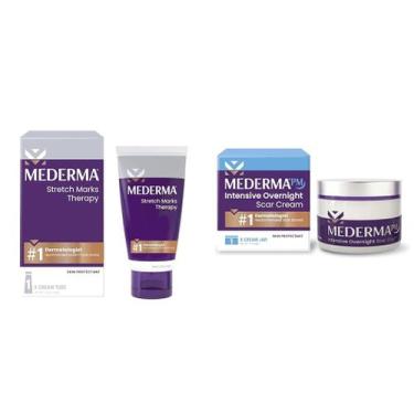 Imagem de Terapia de estrias Mederma + Creme para cicatrizes Mederma