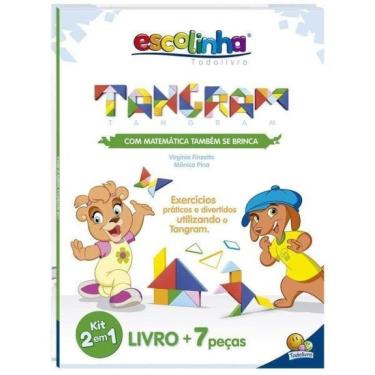 Imagem de Com Matemática Também Se Brinca:Tangram(Escolinha T)