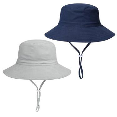 Imagem de Chapéu de sol para bebês, meninos e meninas, proteção solar UPF 50+ - 