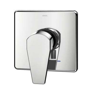 Imagem de Acabamento Monocomando para Chuveiro e Ducha Higiênica de Lift Docol Cromado