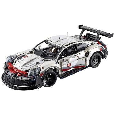 Imagem de LEGO Technic Porsche 911 RSR Carro de Corrida Modelo de Montagem 42096, Réplica Avançada, Conjunto Exclusivo para Colecionador