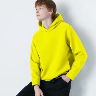 Imagem de Moletom Slim Fitness Com Capuz Unissex Estiloso Para Frio-Unissex