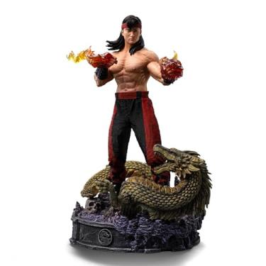 Imagem de Iron Studios Estátua Colecionável Liu Kang Mortal Kombat Art Scale 1/10 Resina Polystone 22,5cm