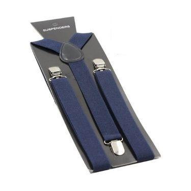 Imagem de Suspensório Infantil Regulador Elástico Liso Social Unisex Pajem 80 Cm