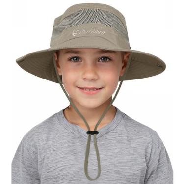 Imagem de Chapéu Century Star Kids Outdoor Sun UPF50+ Quick Dry Khaki