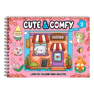 Imagem de Cute & Comfy Super Extra - Edição 2 - Livros de Colorir Para Adultos -