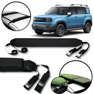 Imagem de Rack Teto Prancha Surf Carro Com Cinta Chevrolet Spark - BR18