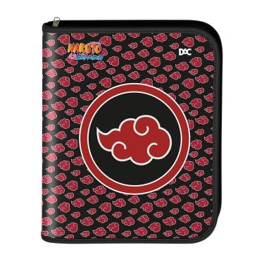 Imagem de Fichario Universitário Caderno Divisória Argolado Naruto