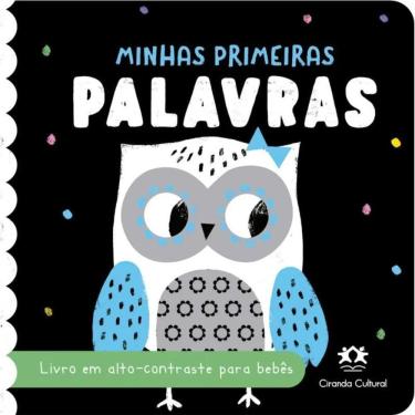 Imagem de Livro Cartonado De Contrastes - Minhas Primeiras Palavras