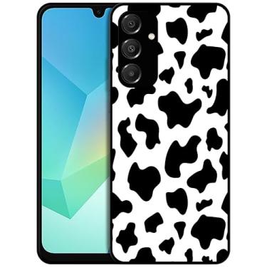 Imagem de SM CASES Para Samsung Galaxy A16 4G, Galaxy A16 5G - Capa protetora de borracha TPU à prova de choque com estampa animal de pele de vaca com design impresso em 2D para Samsung Galaxy A16 4G / A16 5G