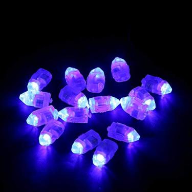 Imagem de 50pcs Colorido e Impermeável Luzes LED, Baterias e Interruptoras de Botão AG3 Incluídos, Festa Iluminada, Casamento, Decorações de Férias Com Balões, Capas de Lâmpadas, Lanternas