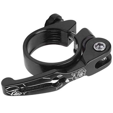 Imagem de Grampo de Assento de Bicicleta de Liberação Rápida, Super Estável, Fácil de Desmontar e Leve, Liga de Alumínio, Pinça de 31,8 Mm Com Cor Brilhante, Design Novo para Bicicleta de