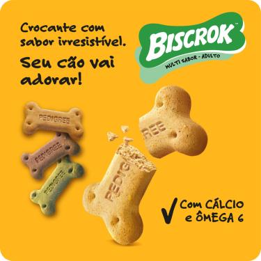 Imagem de Biscoito Pedigree Biscrok Para Cães Adultos Multi 1 kg