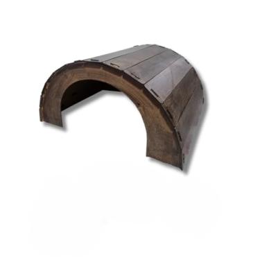 Imagem de Casinha Toca para Répteis Lagartos Iguanas e Jabutis, 40×35×20cm(Marrom)