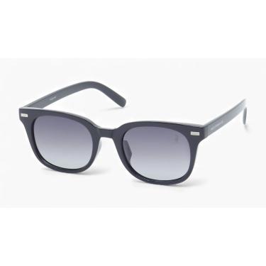 Imagem de Óculos de Sol Casual Polarizado Masculino Polo London Club, Lente UV400 Kit contém Case Couro ECO (Preto)