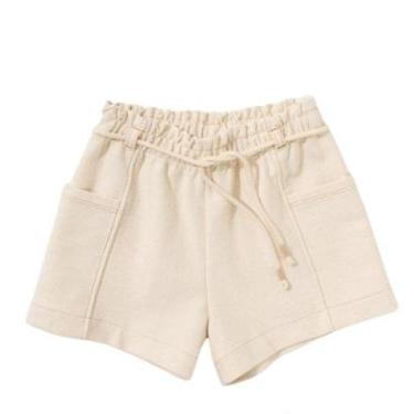 Imagem de Shorts Hering Infantil Menina Reto com Linho-Feminino