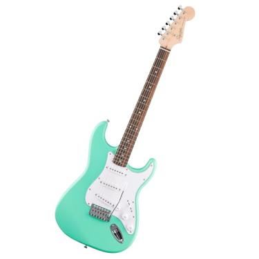 Imagem de Debut Collection™ Stratocaster®, escala de louro, palheta branca, verde espuma do mar