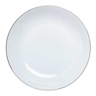 Imagem de Prato Fundo - Legacy Silver - Porcelana - Branco - Full Fit