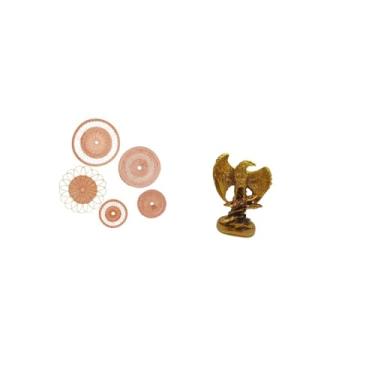 Imagem de Fenteer Arte de Parede E Esculturas em Rattan Trançado, Ornamentos Decorativos para Sala de Chá, Corredor, Quarto, Café, Estantes, Sala de Jantar, Es