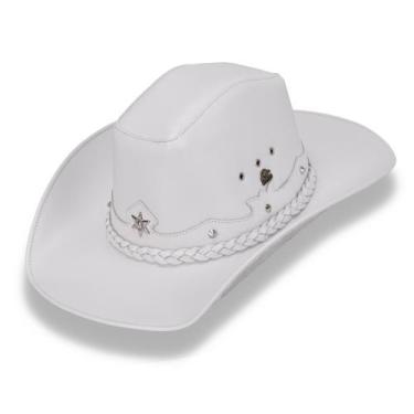 Imagem de Chapéu Cowboy Rodeio Country Americano Masculino e Feminino - Traiado,