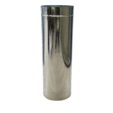 Imagem de Duto 8 P/ Chaminé De Fornos Churrasqueiras, Galvanizado - INOX LAURIND